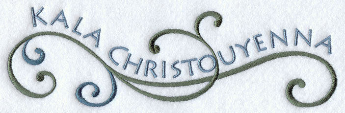 Kala Christouyenna (Greek) Swirls