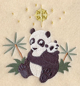 Silent Night Pandas