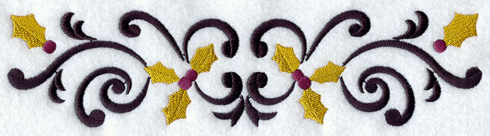 Wrought Iron Holly Border