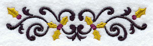 Wrought Iron Holly Border