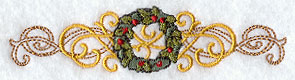 Wild Side Joy to the World - Wreath Border