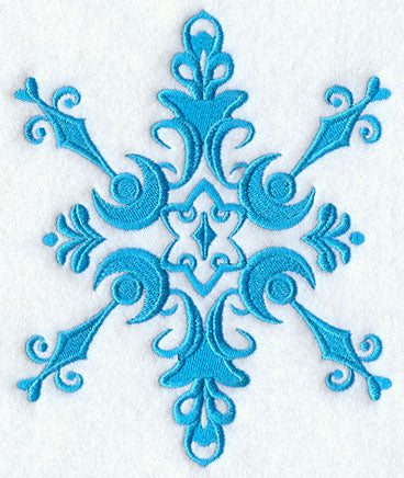 Damask Snowflake 3