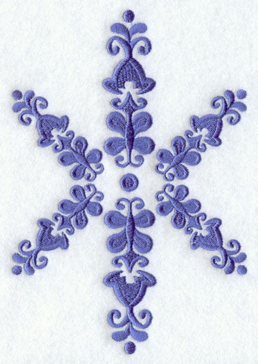 Damask Snowflake 5