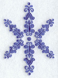Damask Snowflake 5
