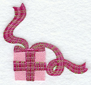 Plaid Present Corner