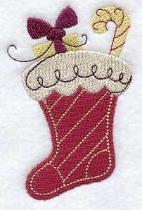 Christmas Doodle Stocking