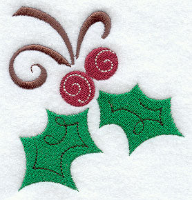 Christmas Doodle Holly