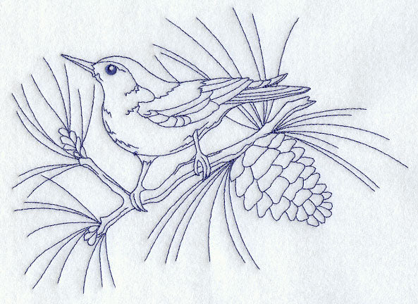 Nuthatch (Bluework)