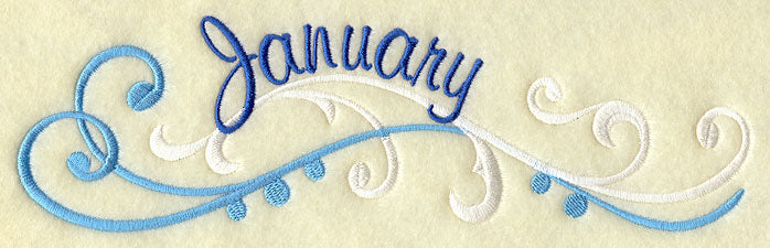 Monthly Celebrations Border - January