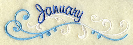 Monthly Celebrations Border - January