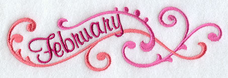 Monthly Celebrations Border - February