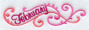Monthly Celebrations Border - February