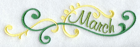 Monthly Celebrations Border - March