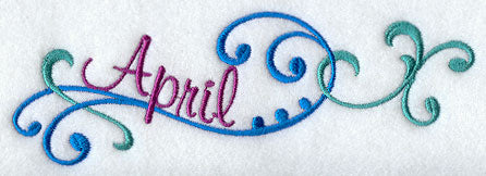 Monthly Celebrations Border - April