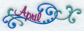 Monthly Celebrations Border - April