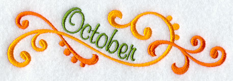 Monthly Celebrations Border - October