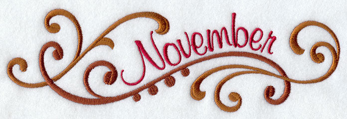 Monthly Celebrations Border - November