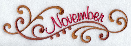 Monthly Celebrations Border - November