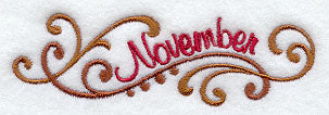Monthly Celebrations Border - November