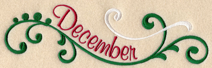 Monthly Celebrations Border - December