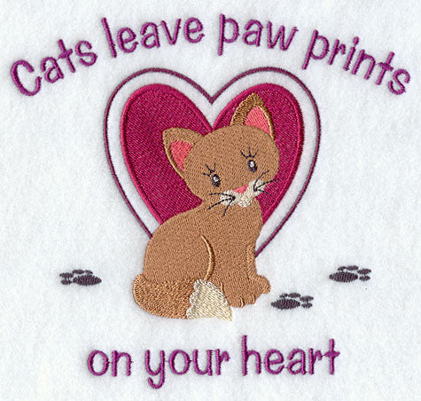 Cats Leave Paw Prints on Your Heart
