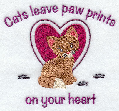 Cats Leave Paw Prints on Your Heart