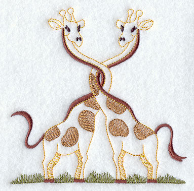 Best Friends - Giraffes (Vintage)