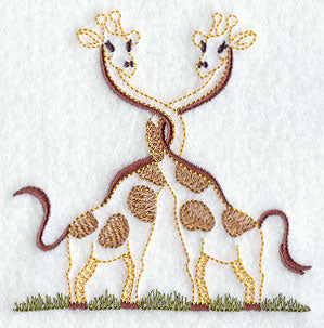 Best Friends - Giraffes (Vintage)