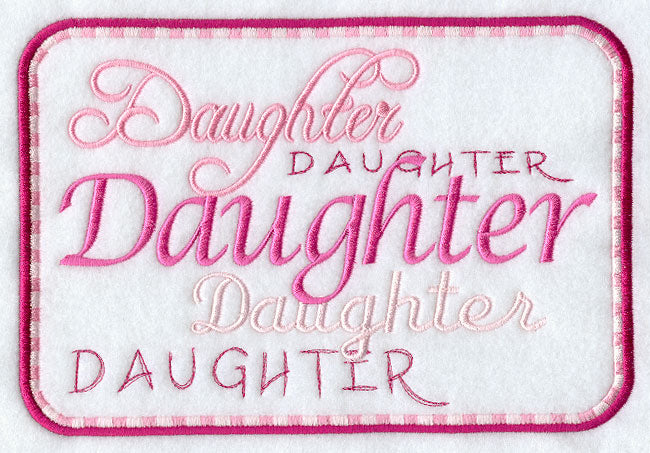 Relative Text - Daughter