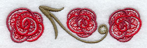 Light and Lovely Roses Border