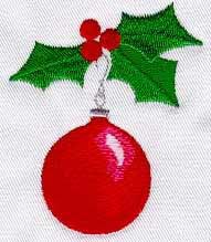 Red Ball Ornament