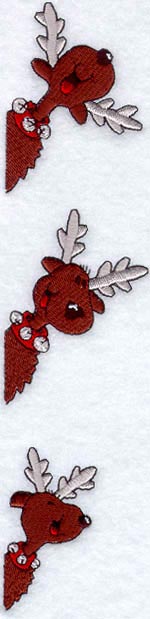 Reindeer Family Shirt Front