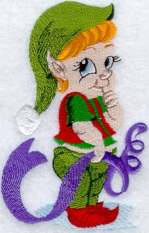 Elf With Ribbon