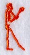 Skeleton Letter K - 1 3/4 Inch