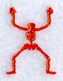Skeleton Letter X - 1 3/4 Inch