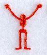 Skeleton Letter Y - 1 3/4 Inch