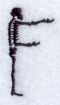 Skeleton Letter F - 1 3/4 Inch