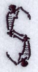 Skeleton Letter S - 1 3/4 Inch