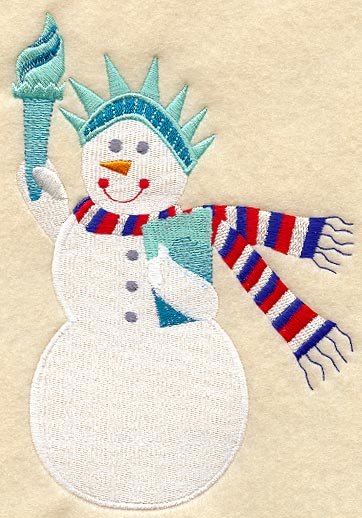Lady Liberty Snow Pal