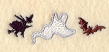 Witch & Ghost Border