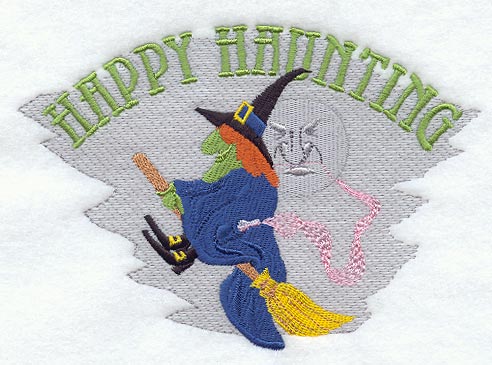 Frieda the Witch & Broom Scene