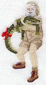 Santa w/Crocodile