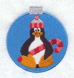 Christmas Penguin Ornament