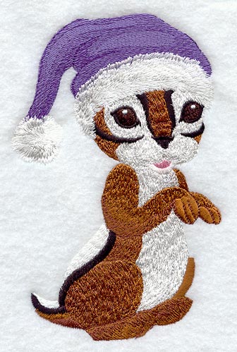 Santa Chipmunk & Cap