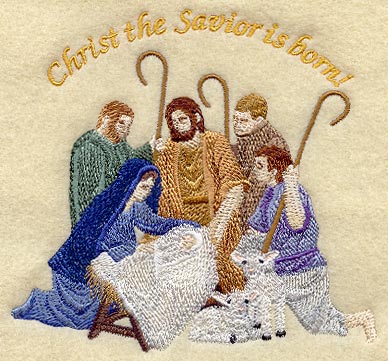 Jesus & Shepherds W/Text