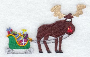 Moose & Sleigh