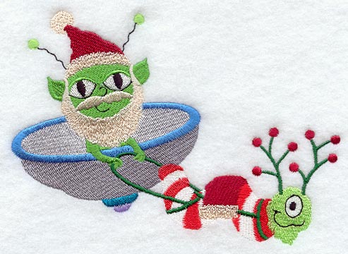 Out-of-this-World Santa