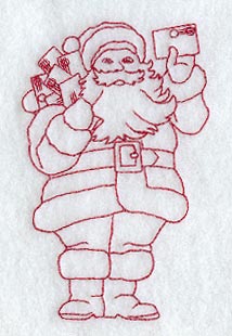 Letters to Santa (Redwork)