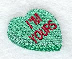 Conversation Heart - I'm Yours