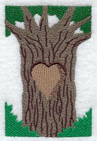 Tree Trunk Heart
